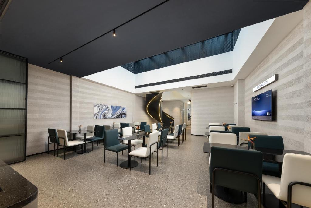 Posezení v ubytování Atour Light Hotel Guangzhou Taikoo Hui Grand Plaza