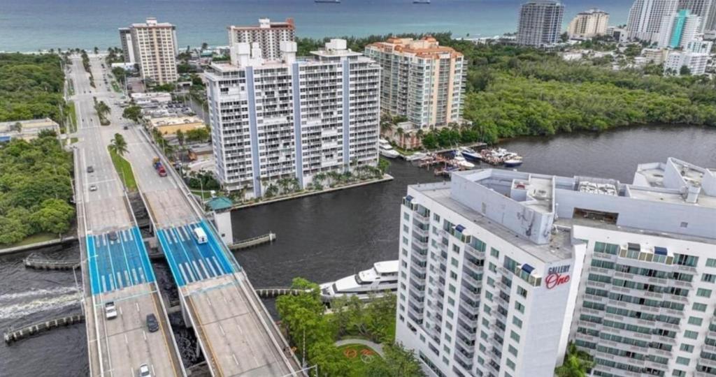 Landskap semula jadi dekat dengan apartmen