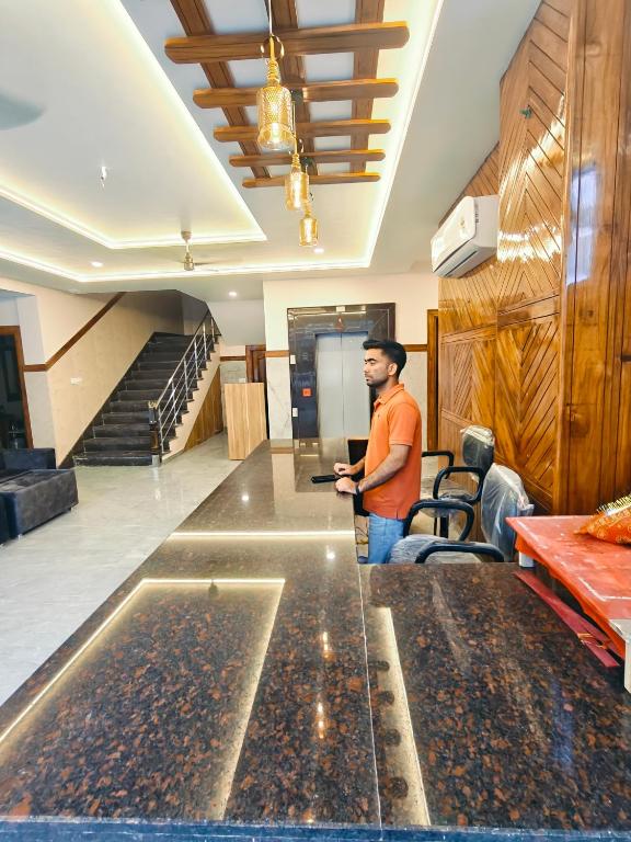 Posezení v ubytování Hotel New Pratap
