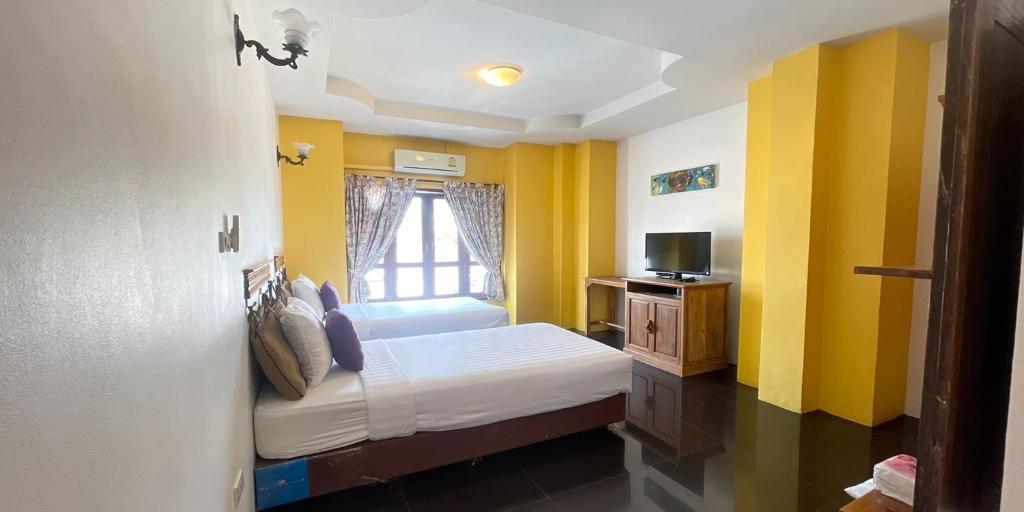 Yellow Tique Hotel - Chambre Lits Jumeaux Standard
