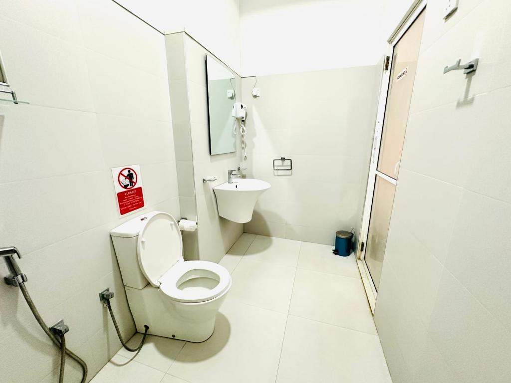 Koupelna v ubytování Ismattha Hotel