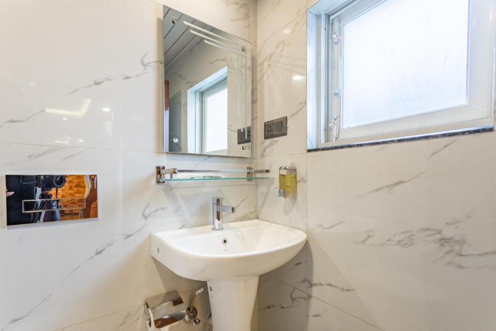 Koupelna v ubytování Amarawati Boutique Hotel