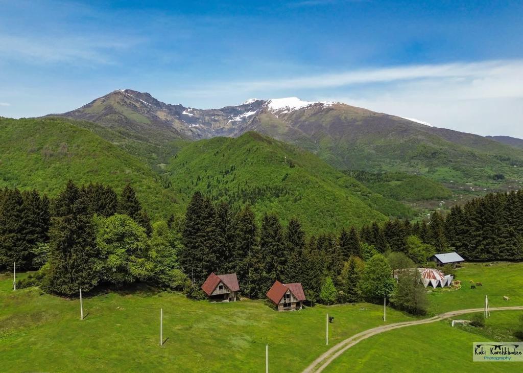 Paisatge natural a prop de l'hostal o pensió