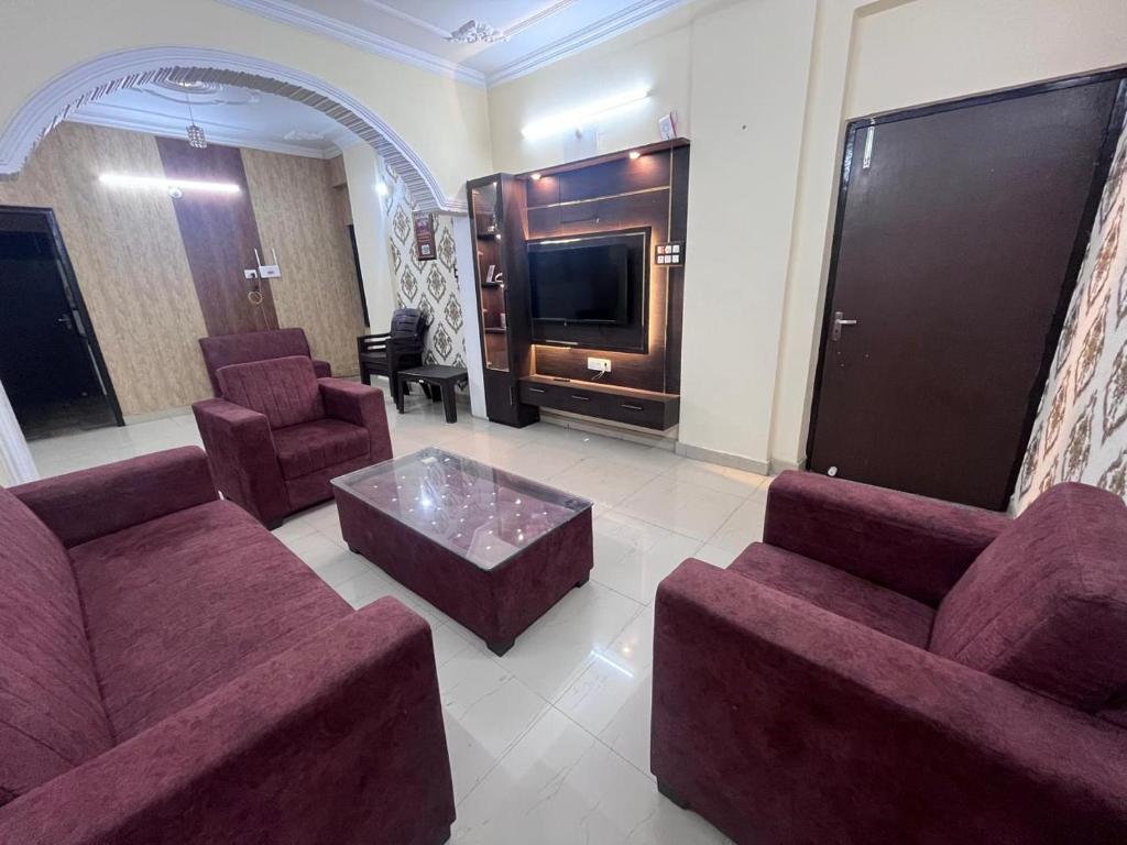 Ruang duduk di Kashi Anadam Bnb