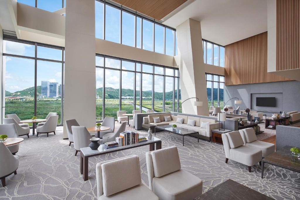 Posezení v ubytování Hyatt Regency Hengqin