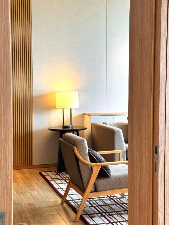 Posezení v ubytování Hyatt Regency Hengqin
