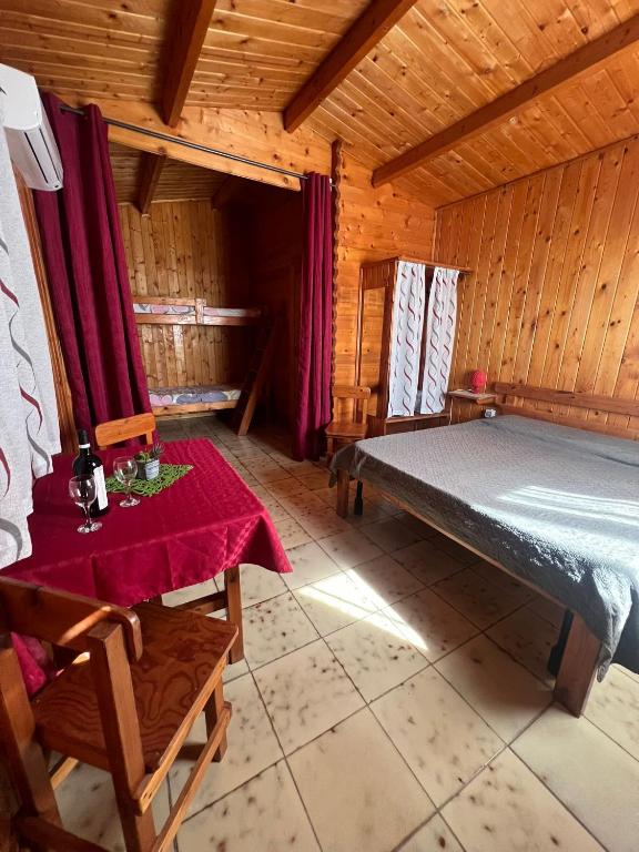 Postel nebo postele na pokoji v ubytování Casa Janet