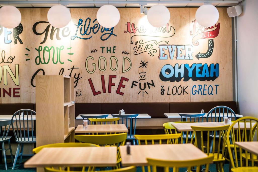 Restaurace v ubytování Scandic Kista