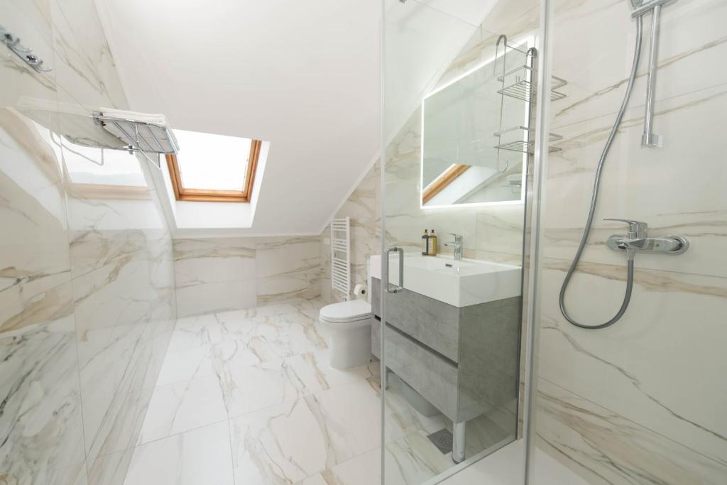 Vannituba majutusasutuses Luxury Apartments Villa Klara