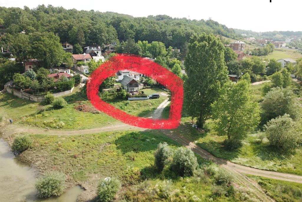 Příroda nedaleko vily