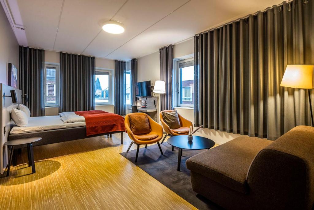 Posezení v ubytování Scandic Aarhus City