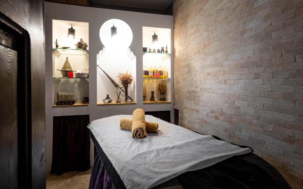 Lázně a/nebo wellness v ubytování Riad Vanilla Sma & Spa