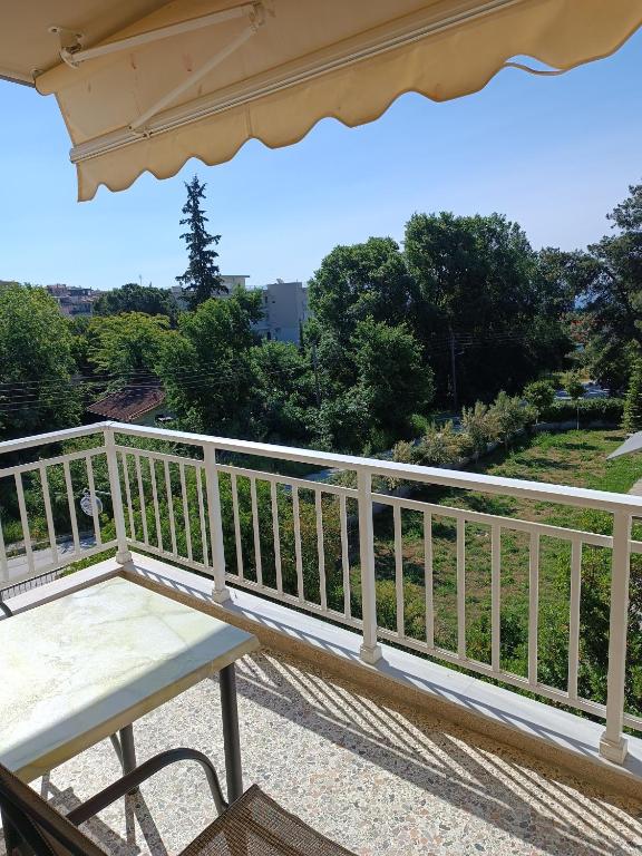 Balkón nebo terasa v ubytování Anestis Apartments & rooms