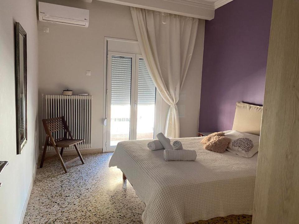 Ένα ή περισσότερα κρεβάτια σε δωμάτιο στο Wonderful home