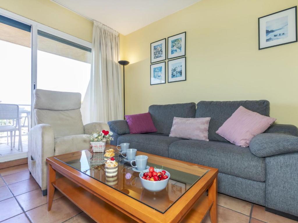 Posezení v ubytování Apartment Port Pals FIII by Interhome