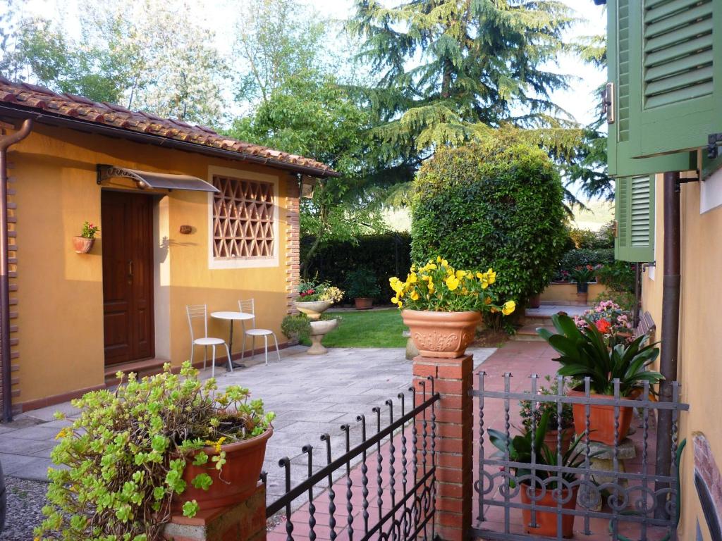 Zahrada ubytování B&B Casale Ginette