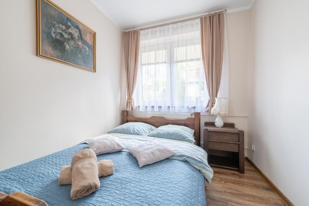 Posteľ alebo postele v izbe v ubytovaní Villa Nawrot