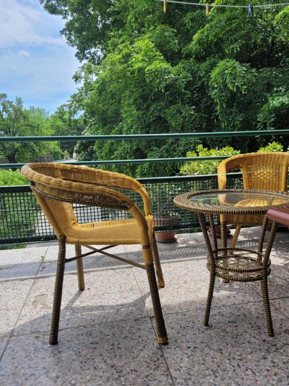 Balkón nebo terasa v ubytování Dream House