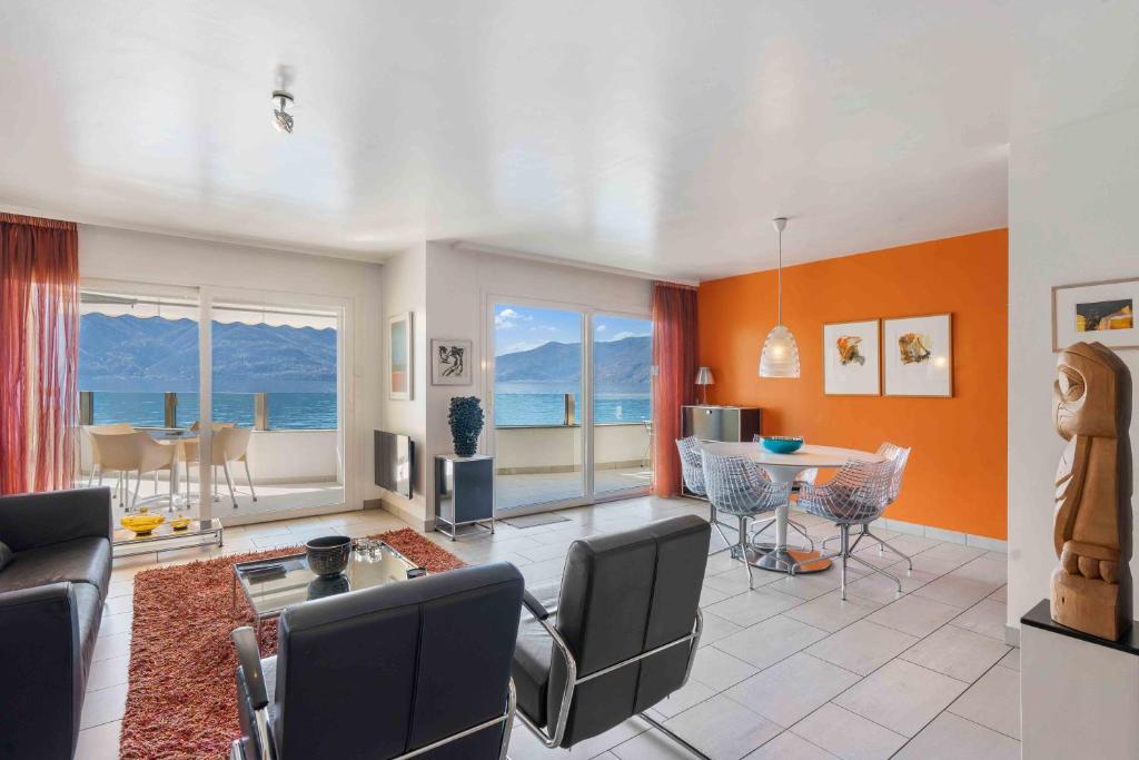 Posezení v ubytování Residenza Acapulco