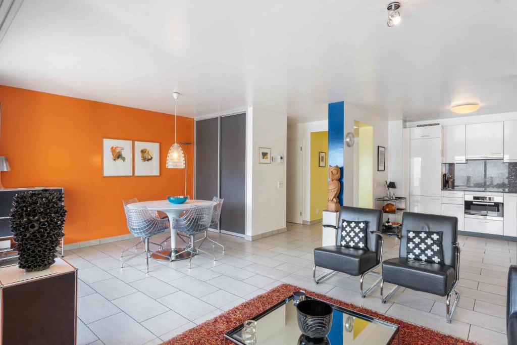 Kuchyň nebo kuchyňský kout v ubytování Residenza Acapulco