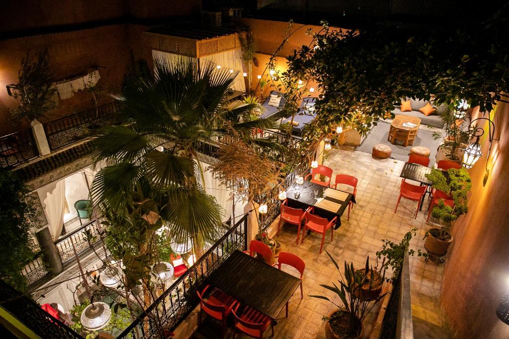 Restaurace v ubytování Riad O'Zeen