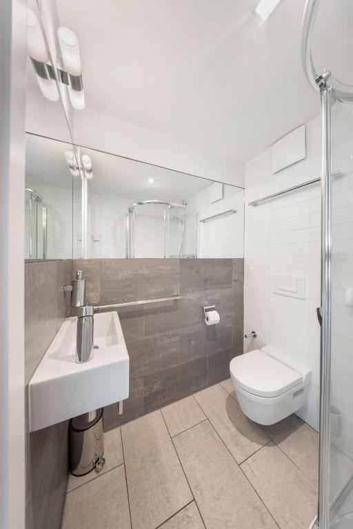 Koupelna v ubytování Residenza Acapulco