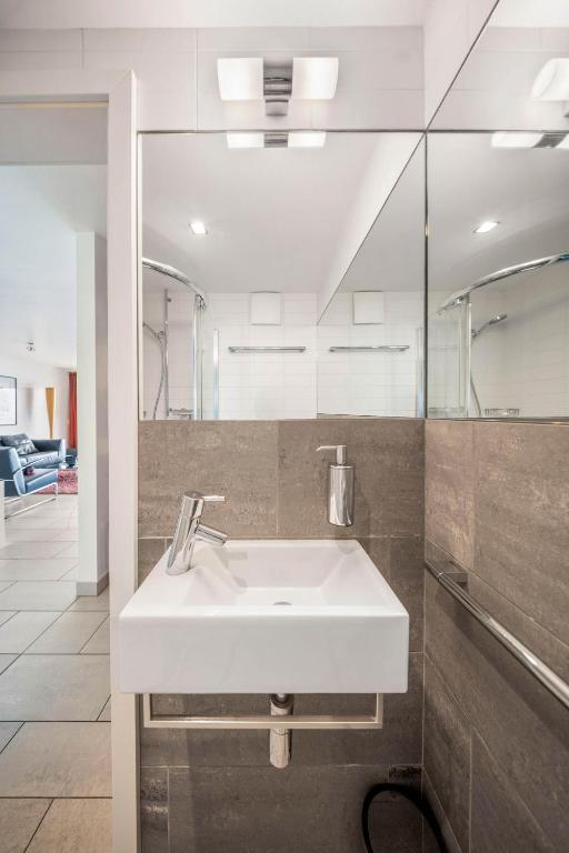 Koupelna v ubytování Residenza Acapulco