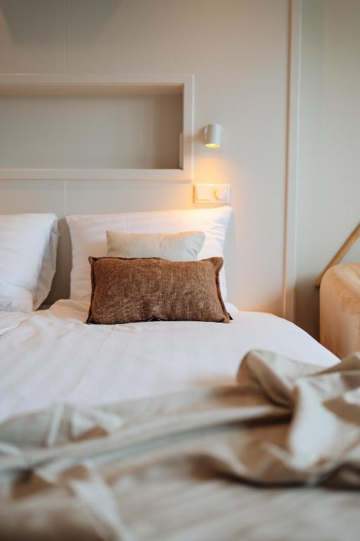 Postel nebo postele na pokoji v ubytování Hotel - B&B Renesse