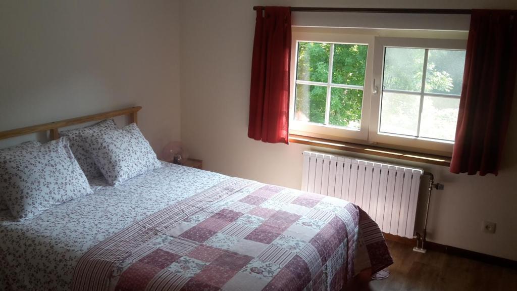 Postel nebo postele na pokoji v ubytování B&B Le Bois de Champia