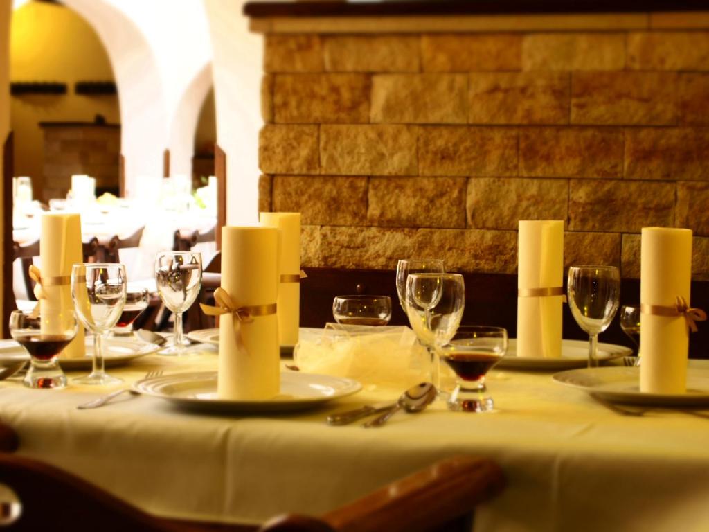 Napoje w obiekcie Excalibur Penzion a Restaurace