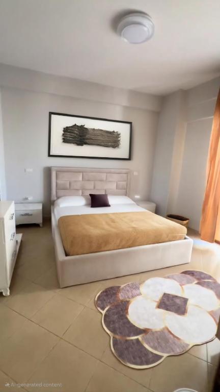 Postel nebo postele na pokoji v ubytování Aria Seaside Tranquility Apartments