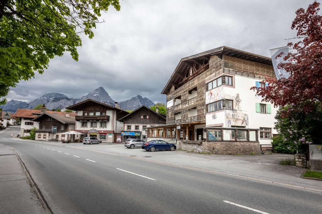 Nespecifikovaný výhled na hory nebo výhled na hory při pohledu z hotelu