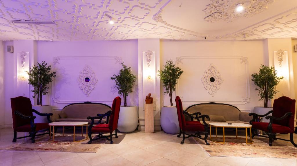 Posezení v ubytování Panorama Ramsis Hotel & Cafe