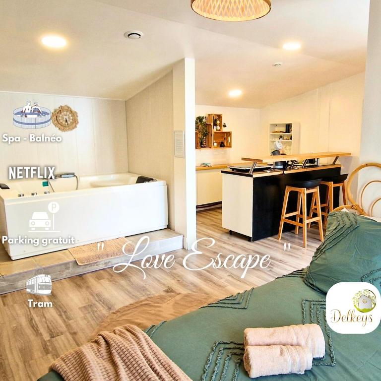 Photo de la galerie de l'établissement Romantic Room - Spa privé, à Eysines