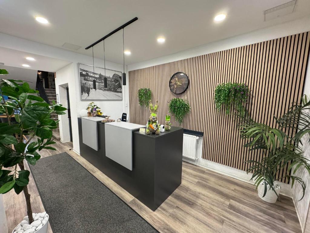 Vstupní hala nebo recepce v ubytování Hotel Astor