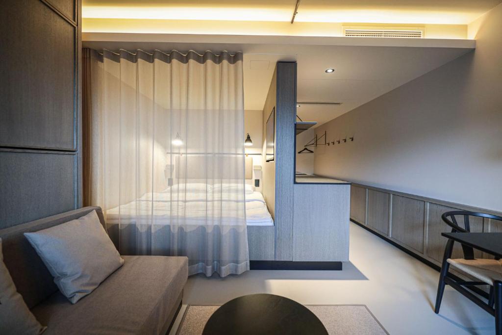 Posezení v ubytování Revier Hotel Säntispark