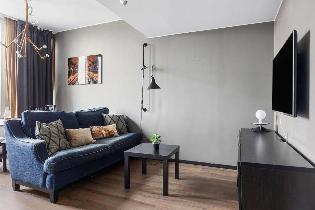 TV a/nebo společenská místnost v ubytování Best Western Hotel Norrkoping City
