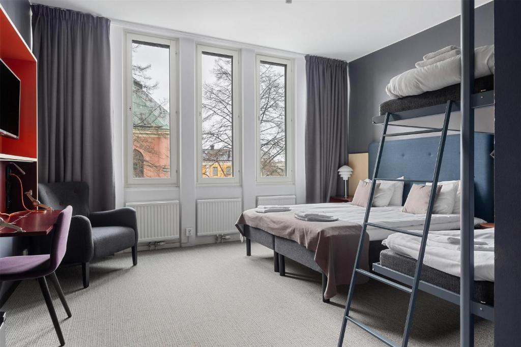 Postel nebo postele na pokoji v ubytování Best Western Hotel Norrkoping City