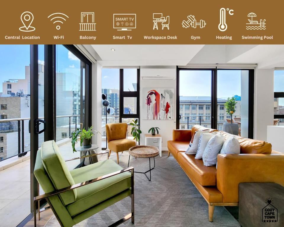 Fresh Look at Luxury Penthouse Loft With 300 Degrees Cityscape Views Cape Town