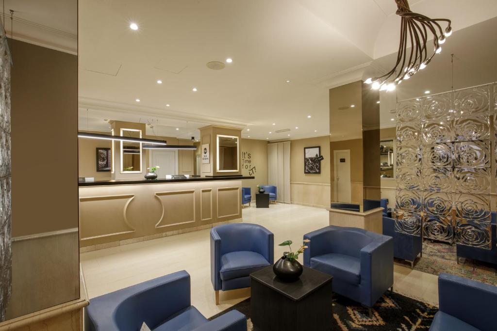 Posezení v ubytování Best Western Hotel Globus