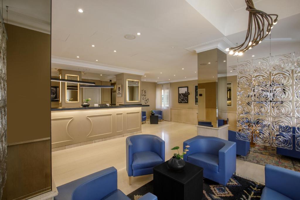 Posezení v ubytování Best Western Hotel Globus