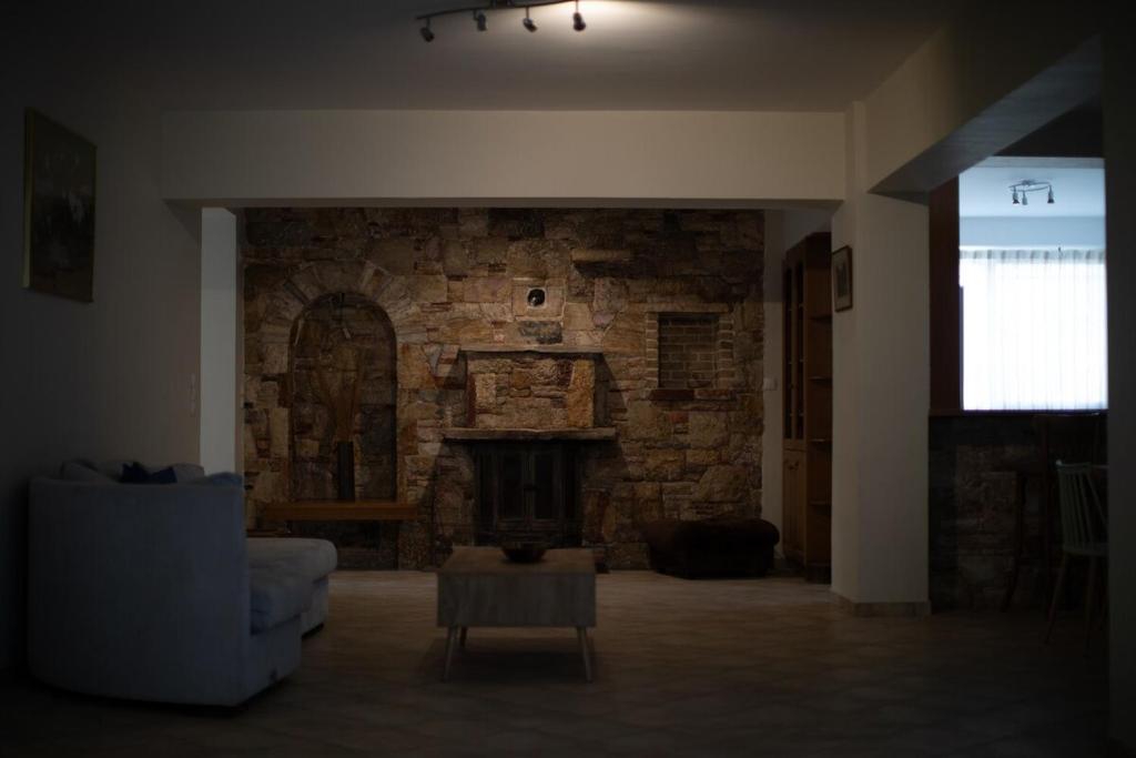 Posezení v ubytování Mulberry house Nea makri