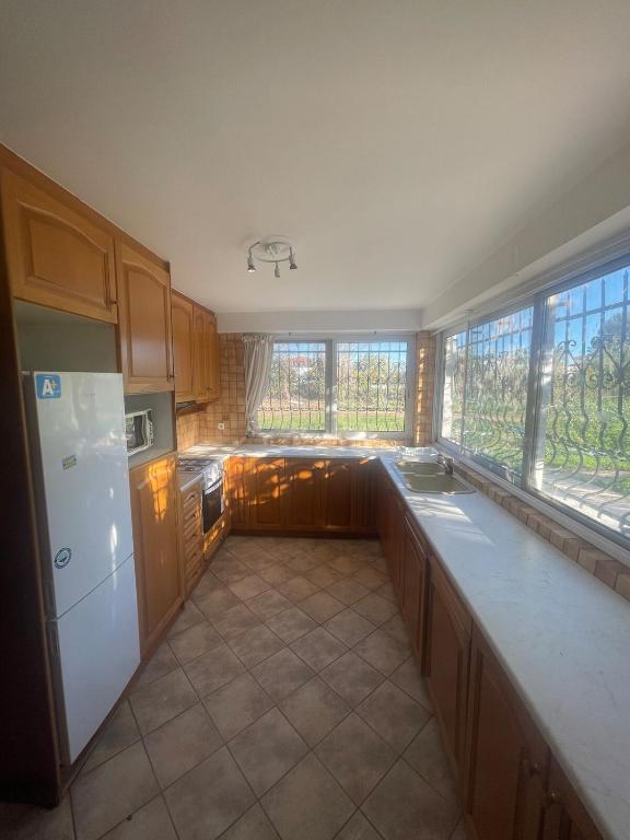 Kuchyň nebo kuchyňský kout v ubytování Mulberry house Nea makri