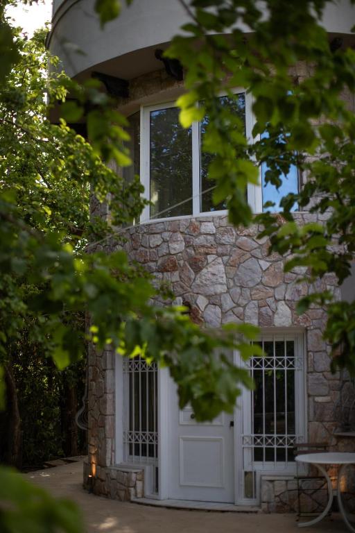 Zahrada ubytování Mulberry house Nea makri