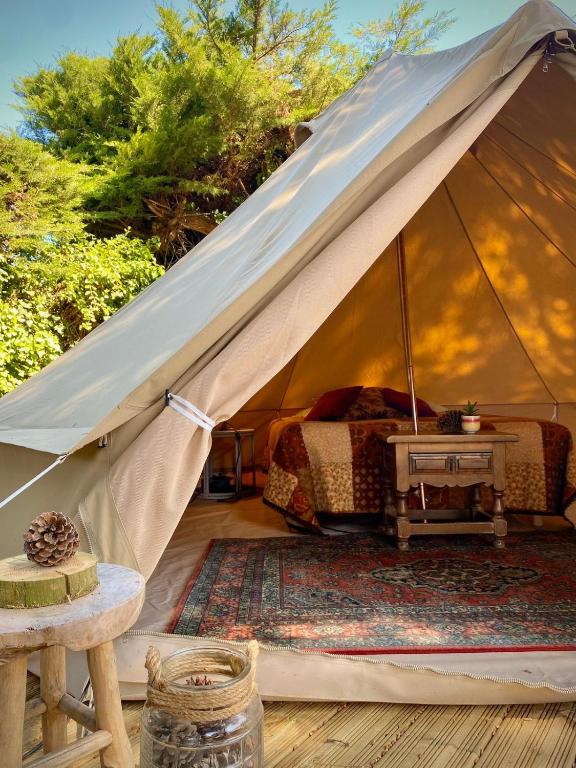 Posezení v ubytování Glamping Spot - La Flotte en Ré