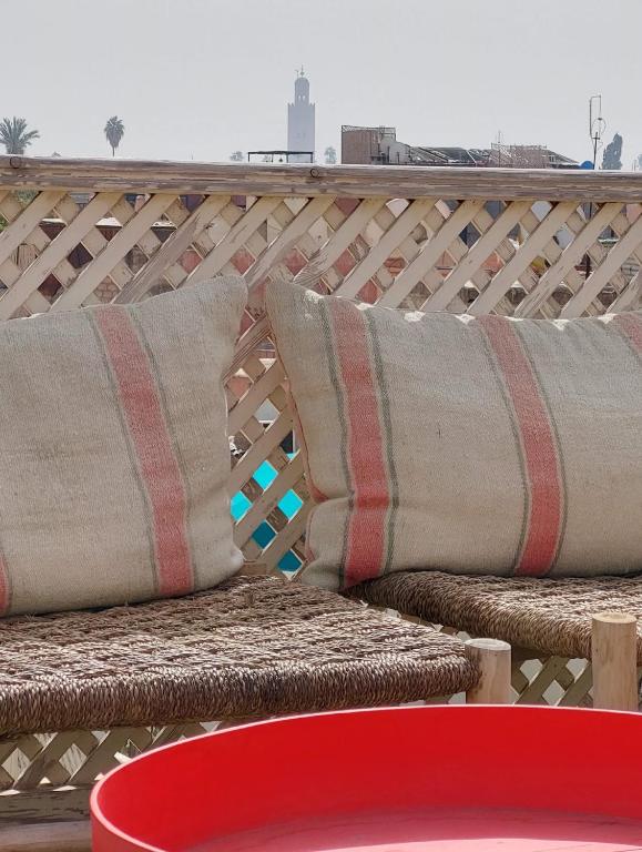 Posezení v ubytování Miostello Lifestyle Riad Marrakech