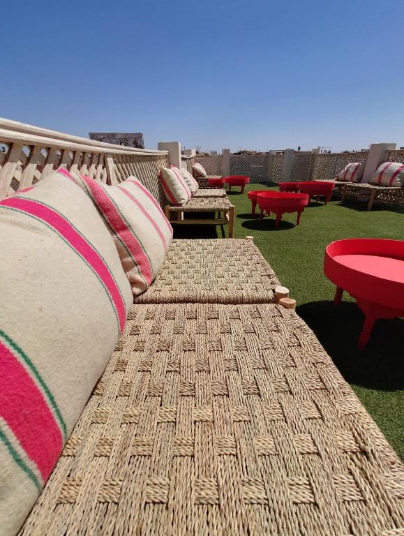 Posezení v ubytování Miostello Lifestyle Riad Marrakech