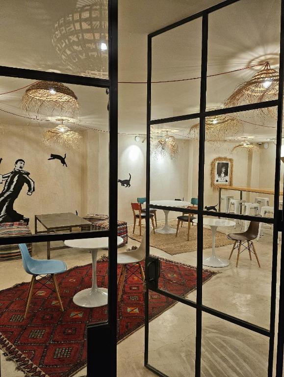 Fitness centrum a/nebo fitness zařízení v ubytování Miostello Lifestyle Riad Marrakech