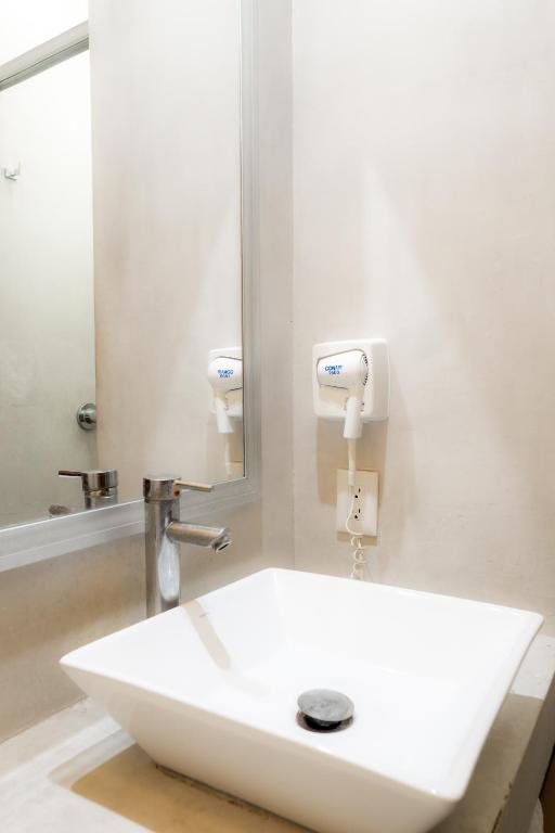 Koupelna v ubytování Hotel Urban 101