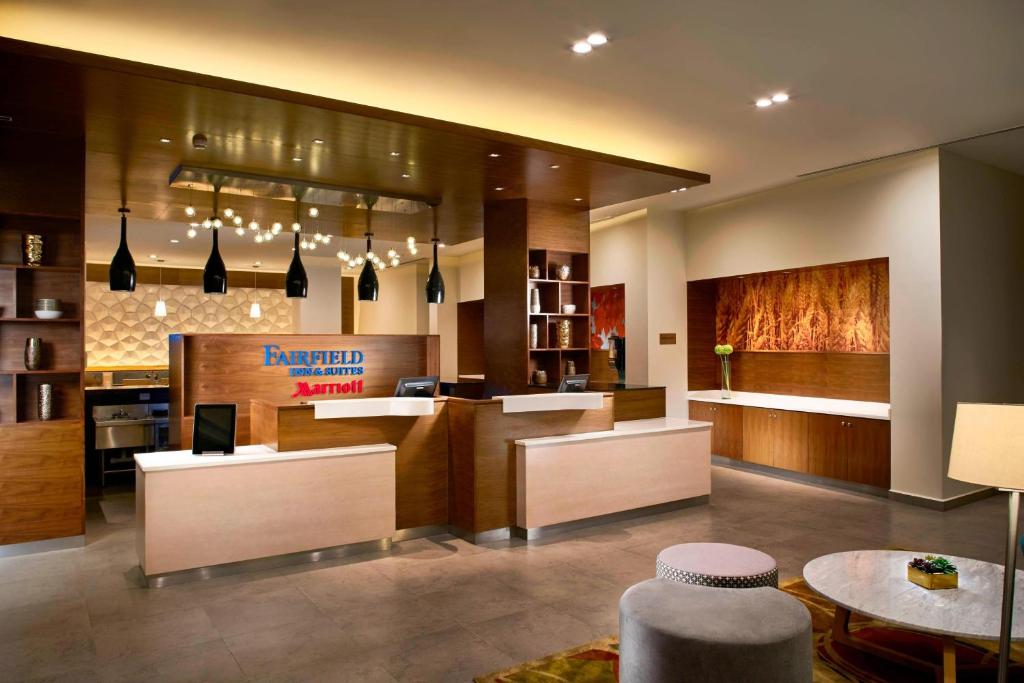 Area soggiorno di Fairfield Inn & Suites by Marriott Villahermosa Tabasco